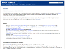 Tablet Screenshot of opendomein.nl